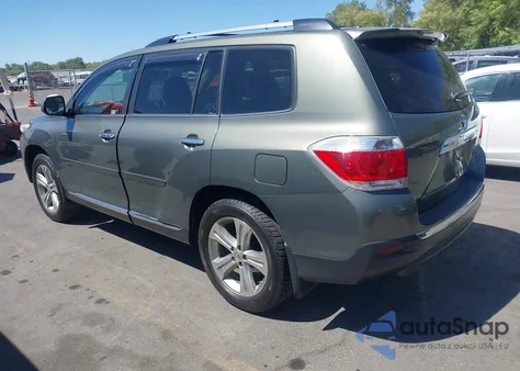 2011 Toyota Highlander Limited V6 from USA, damaged, VIN 5TDDK3EHXBS087448